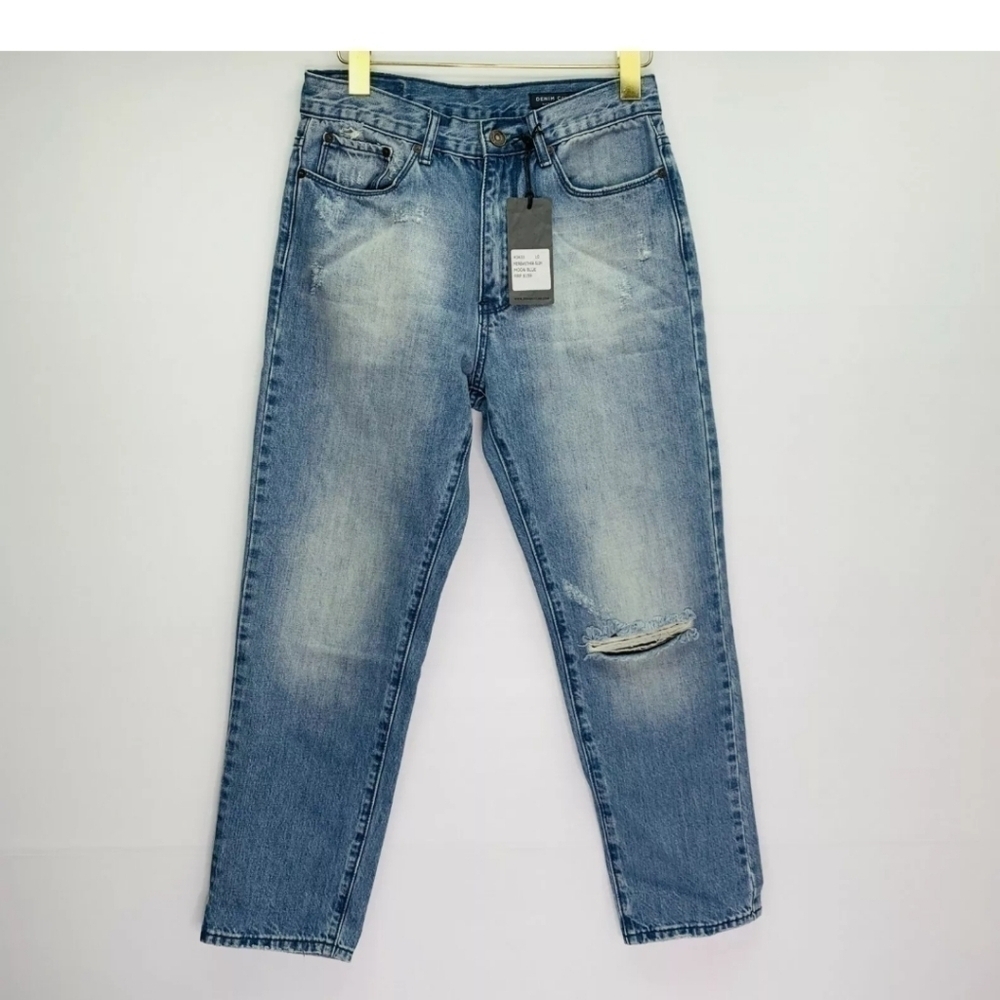 Denim Colab Jeans Womens Size 10 Merewether Slim Moon Blue NWT Saltwater Song